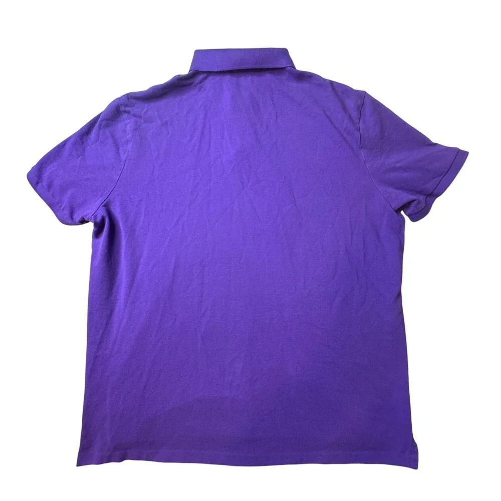 Polo Ralph Lauren Polo Shirt Mens XL Purple Classic Fit S/S Pony 710534735003